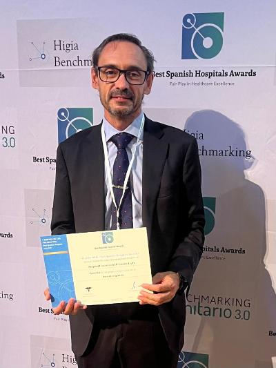 L’Hospital La Fe rep el premi al millor servei d’urgències de la seua categoria en els Best Spanish Hospitals Awards